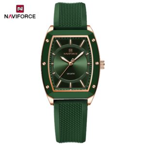 ساعت مچی زنانه نیوی فورس Naviforce مدل NF5049 RG/GN/GN