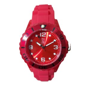 ساعت مچی زنانه و بچه گانه کلیو بلو Clio Blue مدل رابر قرمز