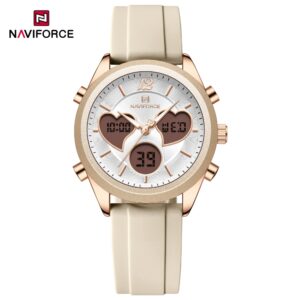 ساعت مچی زنانه نیوی فورس Naviforce مدل NF5045T RG/W/RG