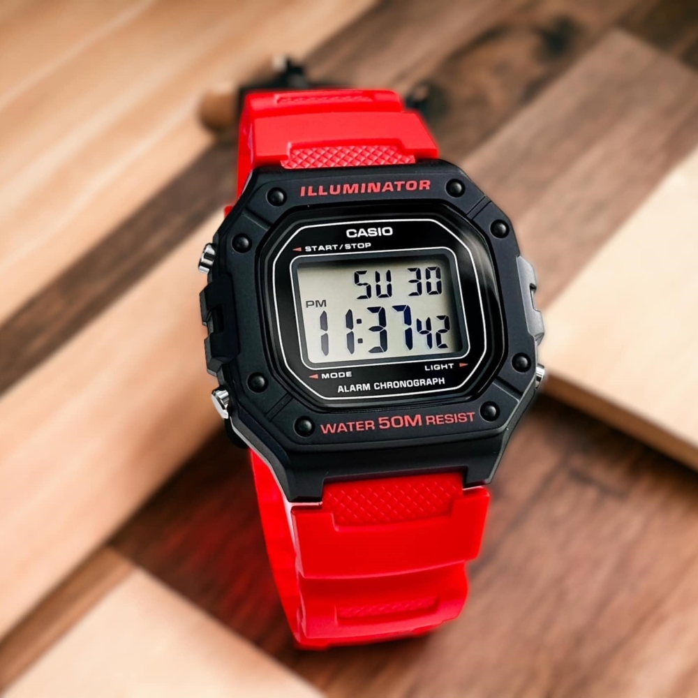ساعت مچی مردانه و زنانه کاسیو Casio مدل W-218H-4BVDF - Image 2