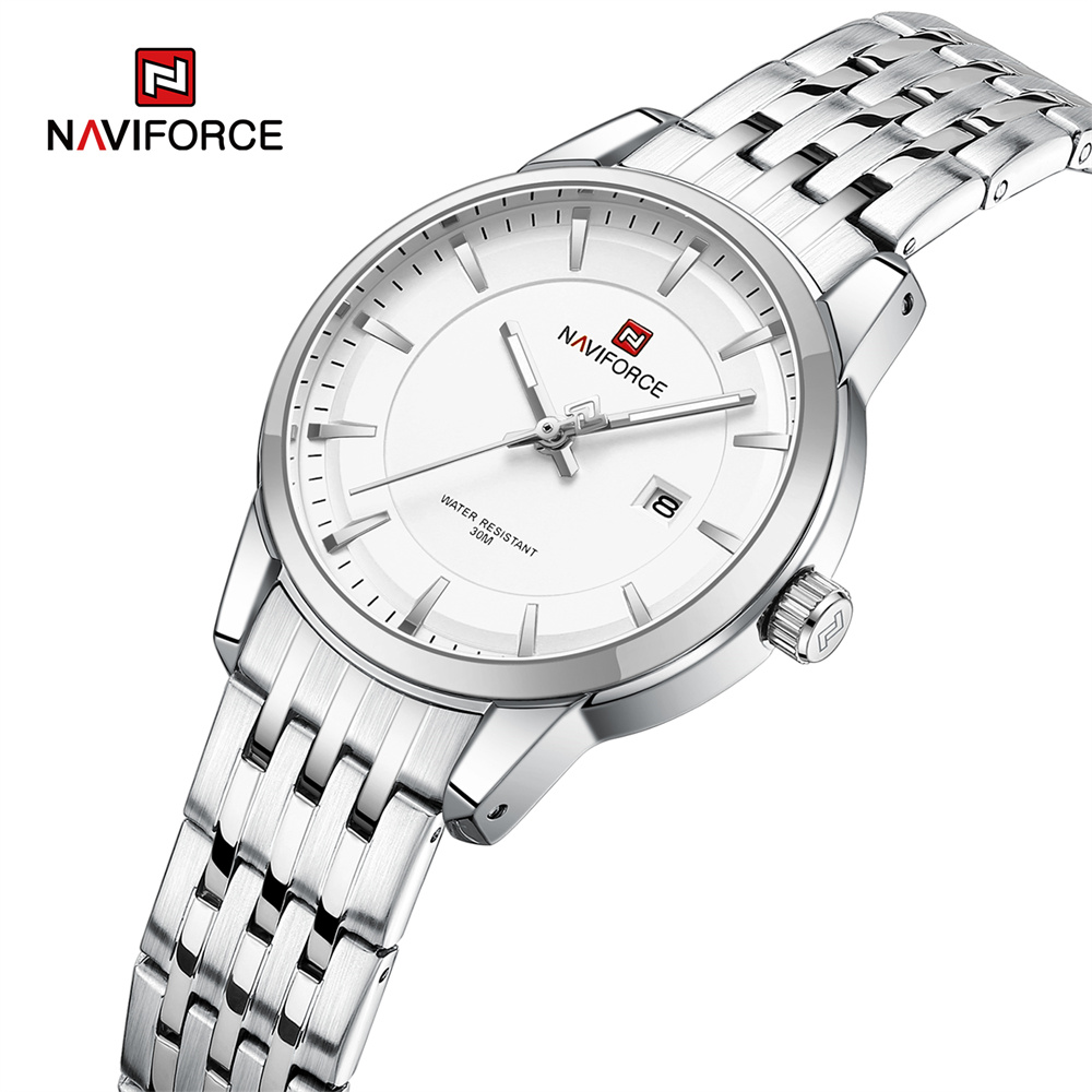 ساعت مچی زنانه نیوی فورس Naviforce مدل NF9228 S/W/S F - Image 2