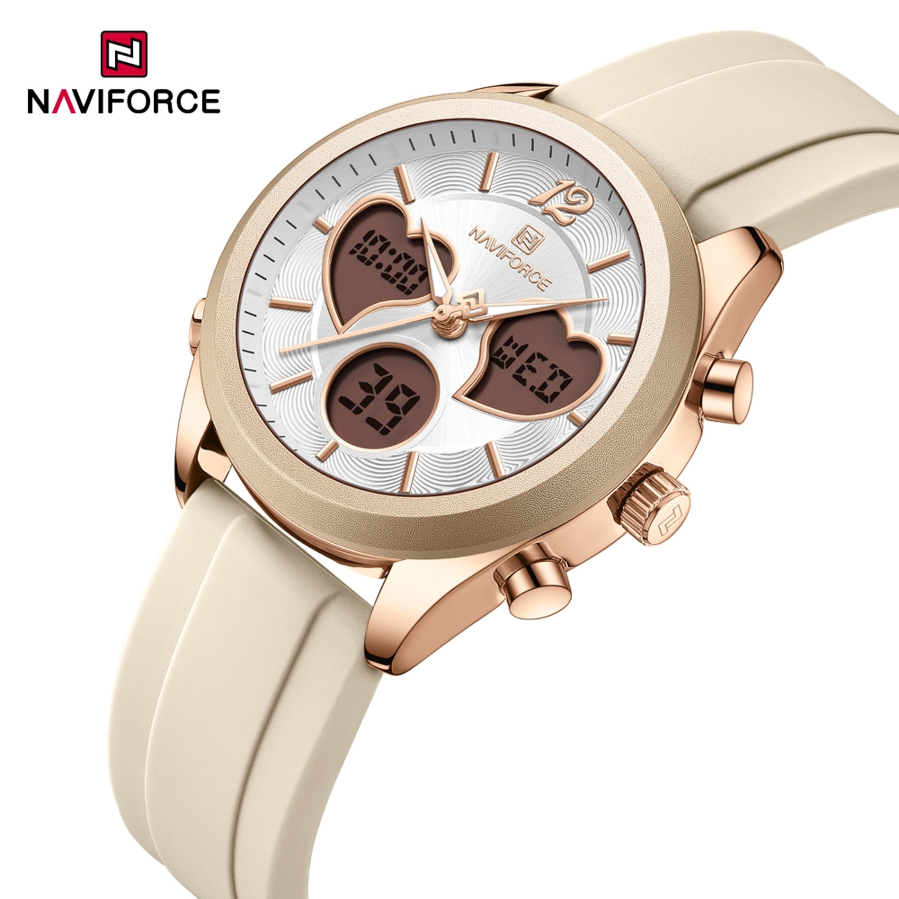 ساعت مچی زنانه نیوی فورس Naviforce مدل NF5045T RG/W/RG - Image 2