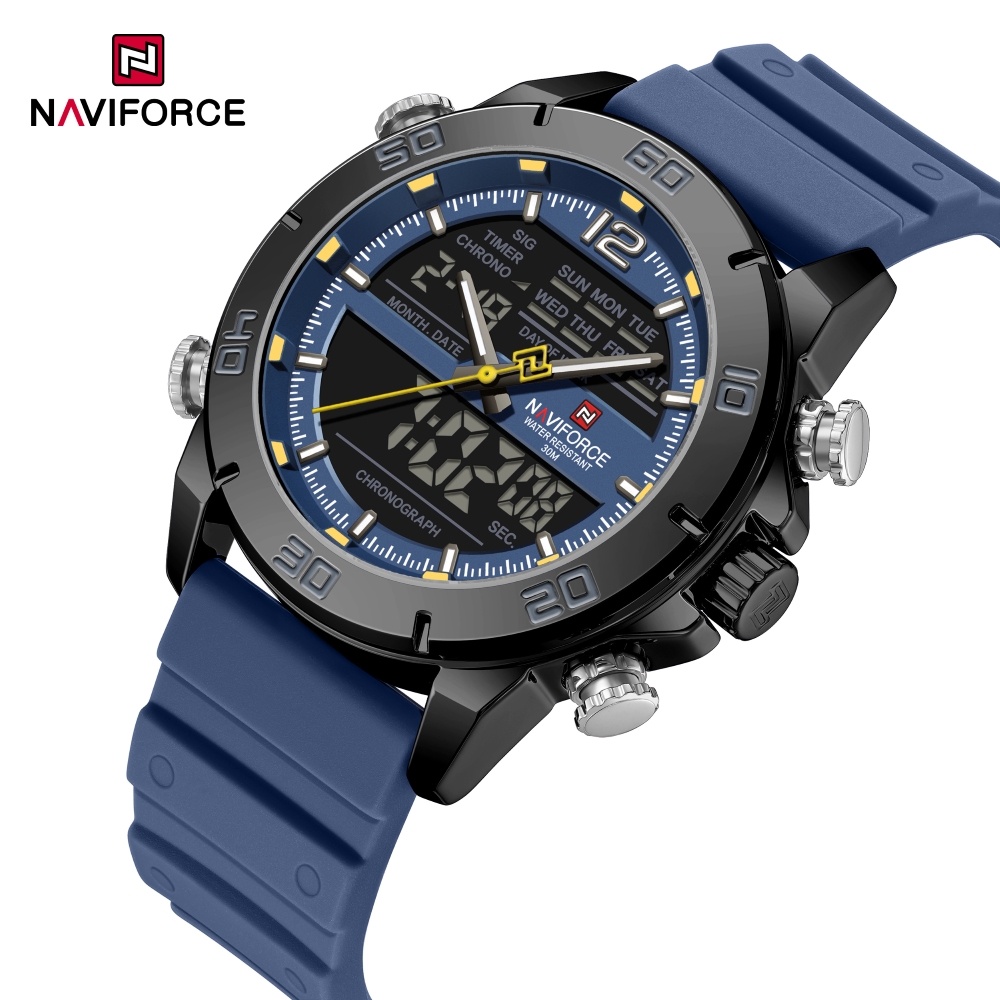 ساعت مچی مردانه نیوی فورس Naviforce مدل NF9253T B/Be/Be - Image 2