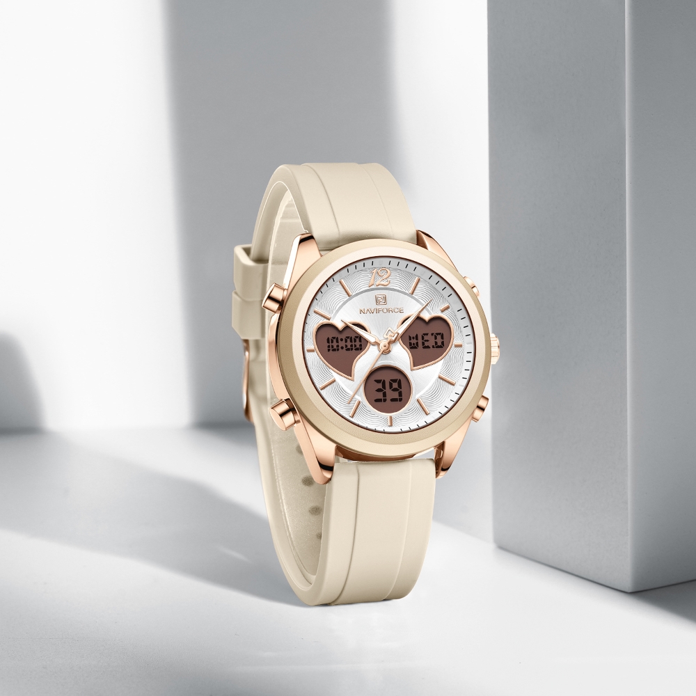 ساعت مچی زنانه نیوی فورس Naviforce مدل NF5045T RG/W/RG - Image 3