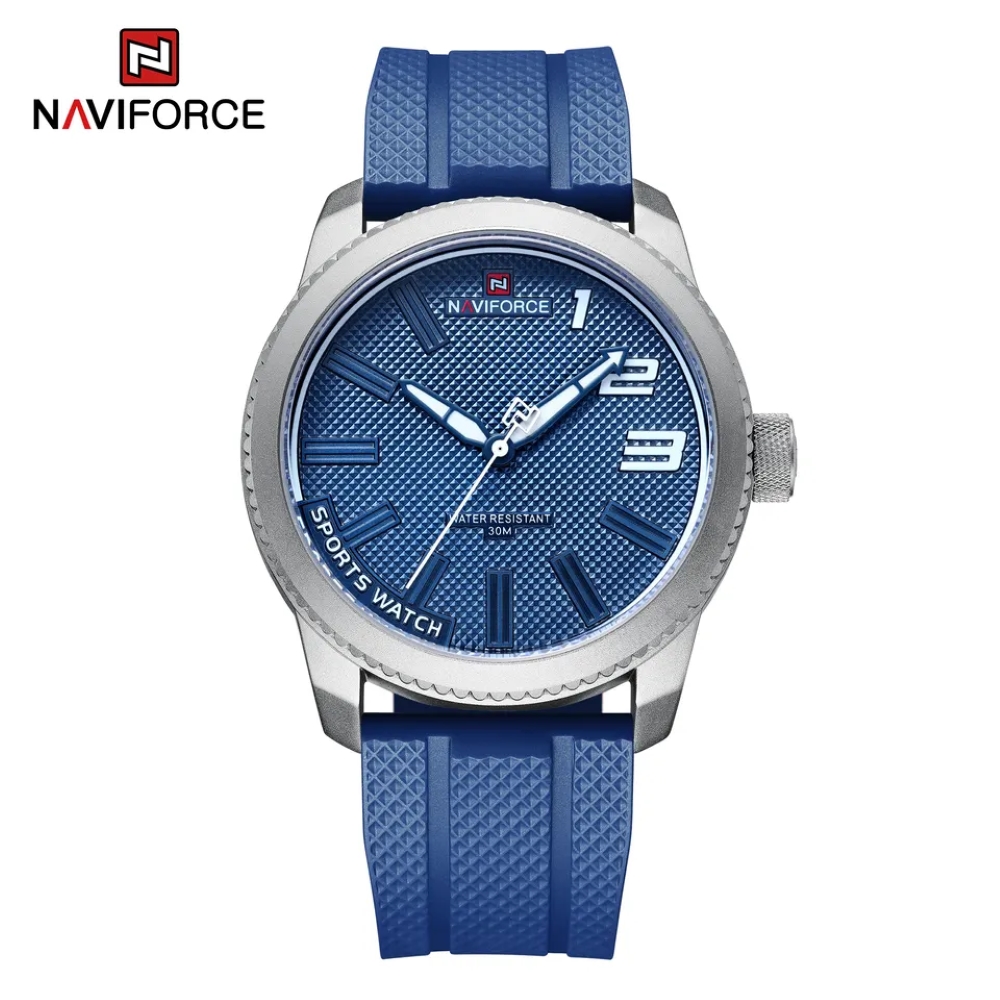 ساعت مچی مردانه نیوی فورس Naviforce مدل NF9202T S/W/BE