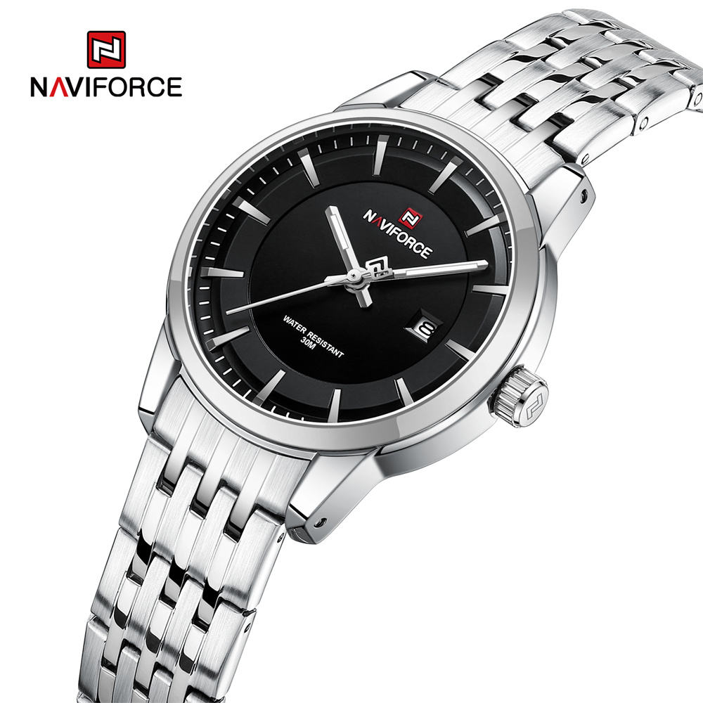 ساعت مچی زنانه نیوی فورس Naviforce مدل NF9228 S/B/S F - Image 2