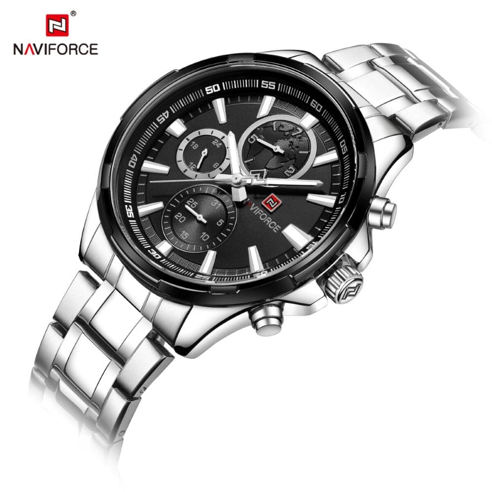 ساعت مچی مردانه نیوی فورس Naviforce مدل NF9089S S/B - Image 2