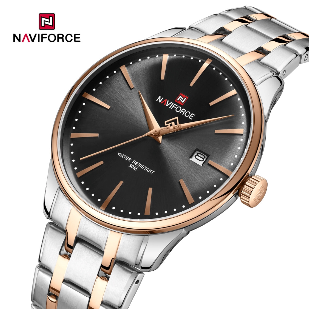 ساعت مچی مردانه نیوی فورس Naviforce مدل NF9230 S/B/RG - Image 2