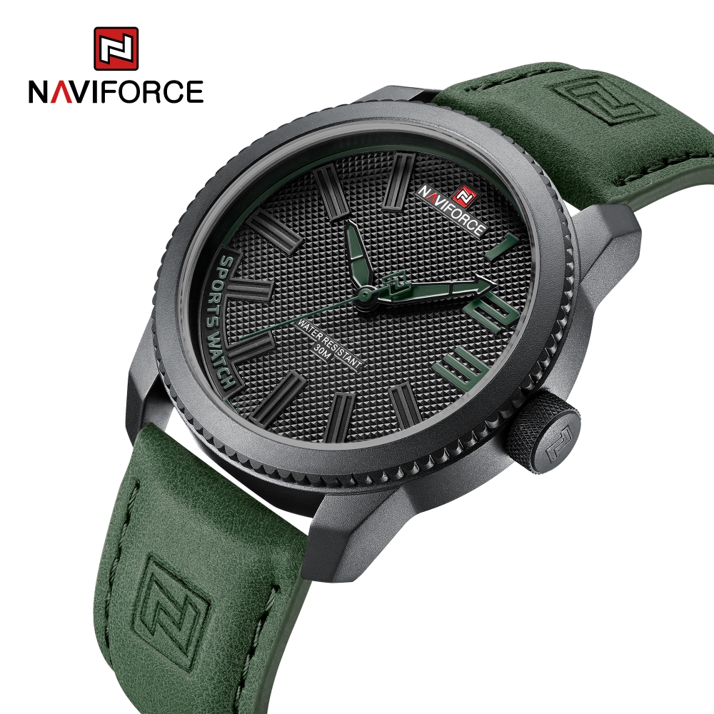 ساعت مچی اورجینال مردانه نیوی فورس Naviforce مدل NF9202L B/GN/GN - Image 2