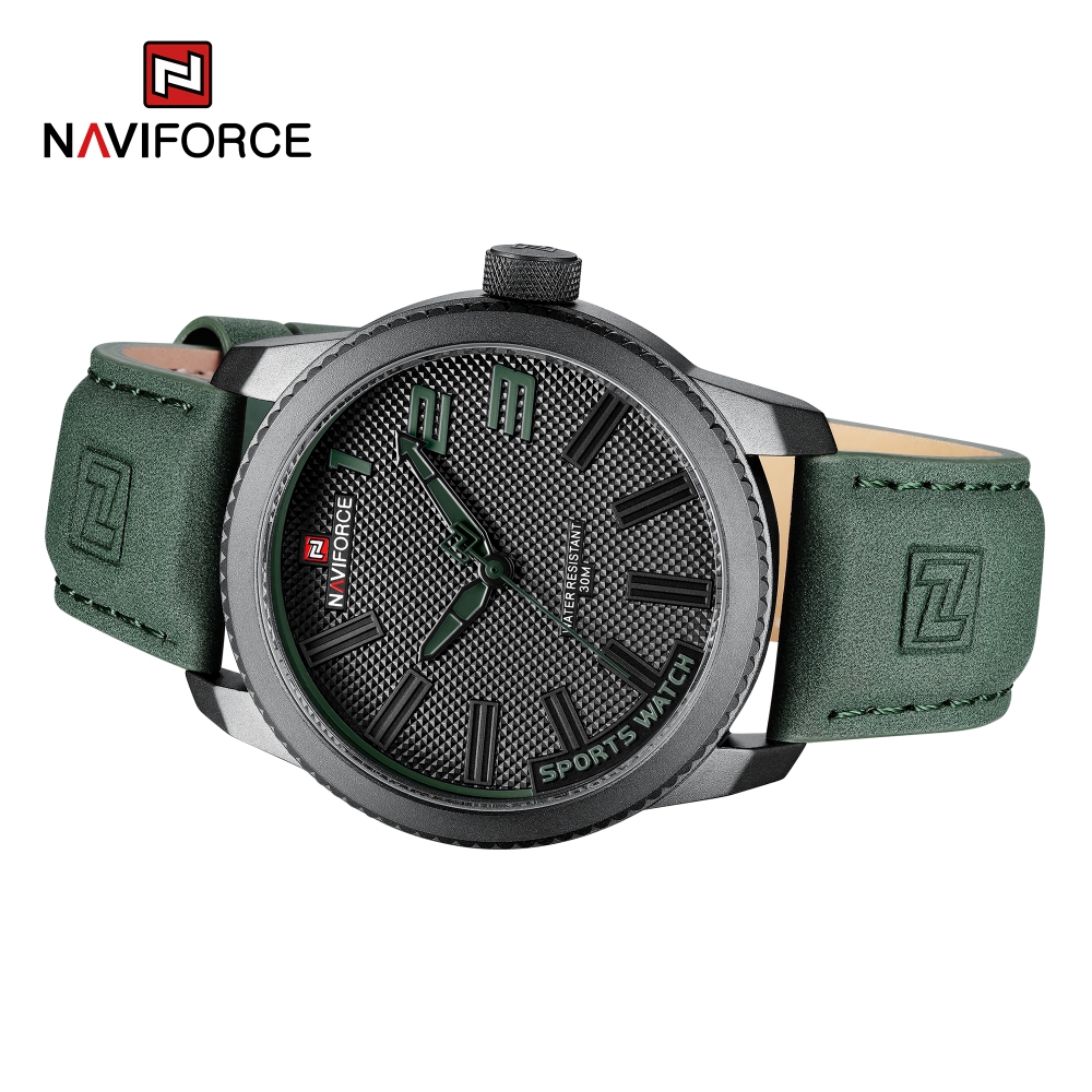 ساعت مچی اورجینال مردانه نیوی فورس Naviforce مدل NF9202L B/GN/GN - Image 3