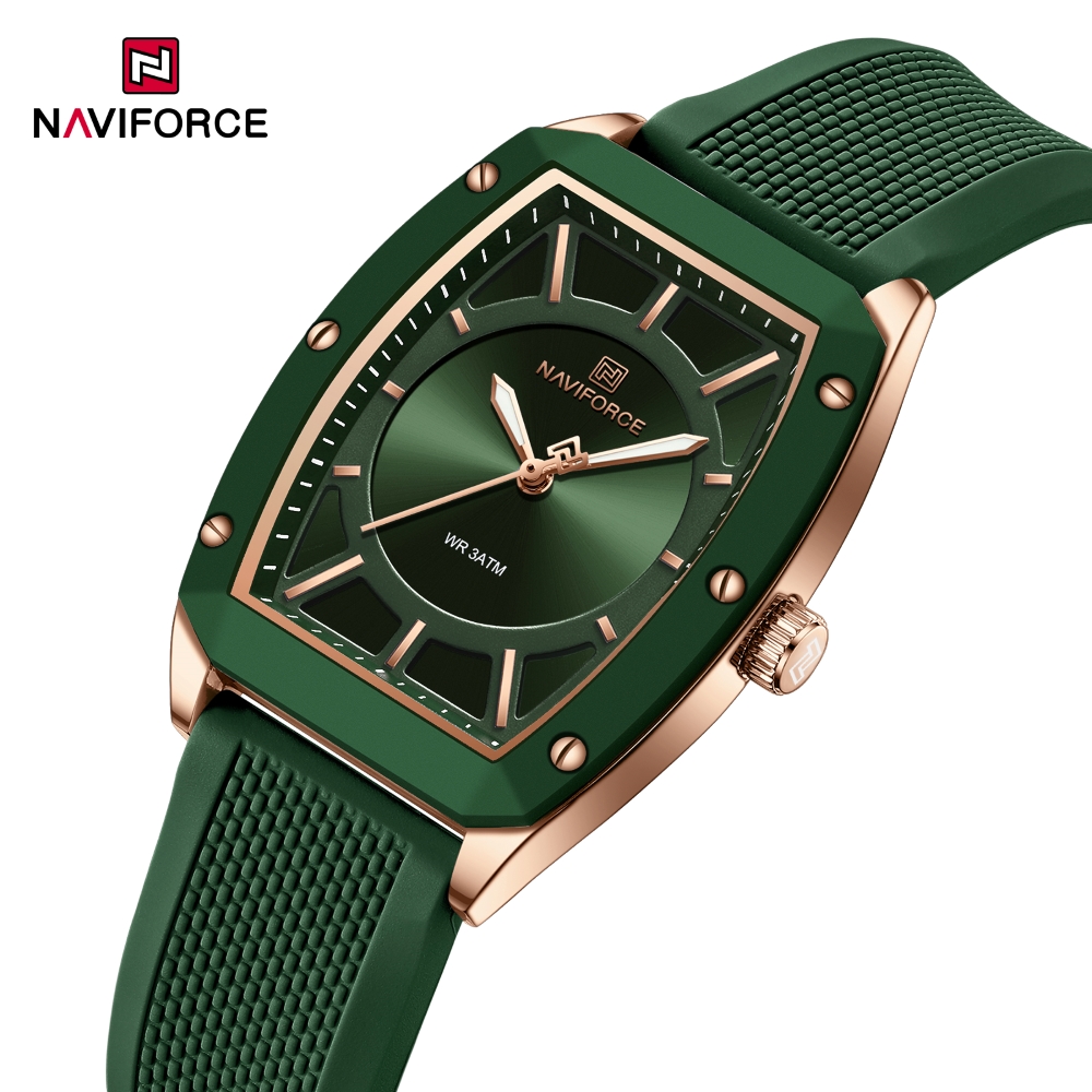 ساعت مچی زنانه نیوی فورس Naviforce مدل NF5049 RG/GN/GN - Image 2