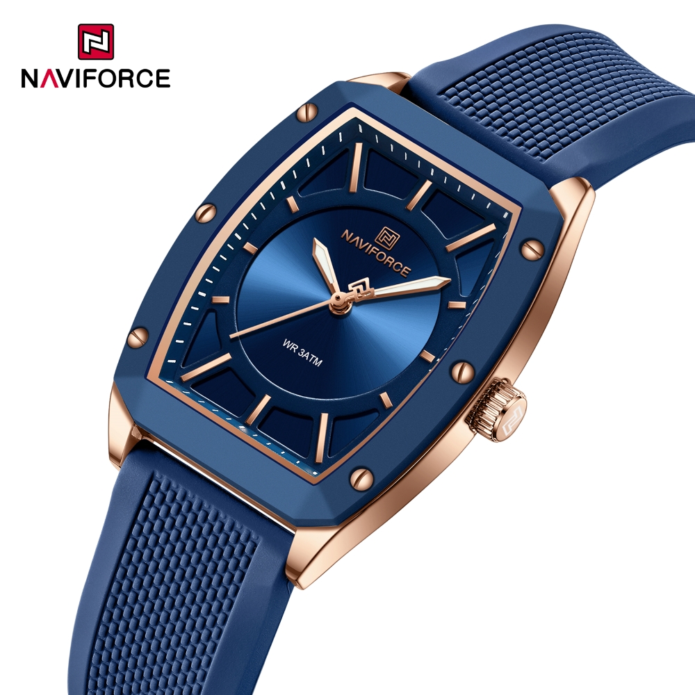 ساعت مچی اورجینال زنانه نیوی فورس Naviforce مدل NF5049 RG/BE/BE - Image 2
