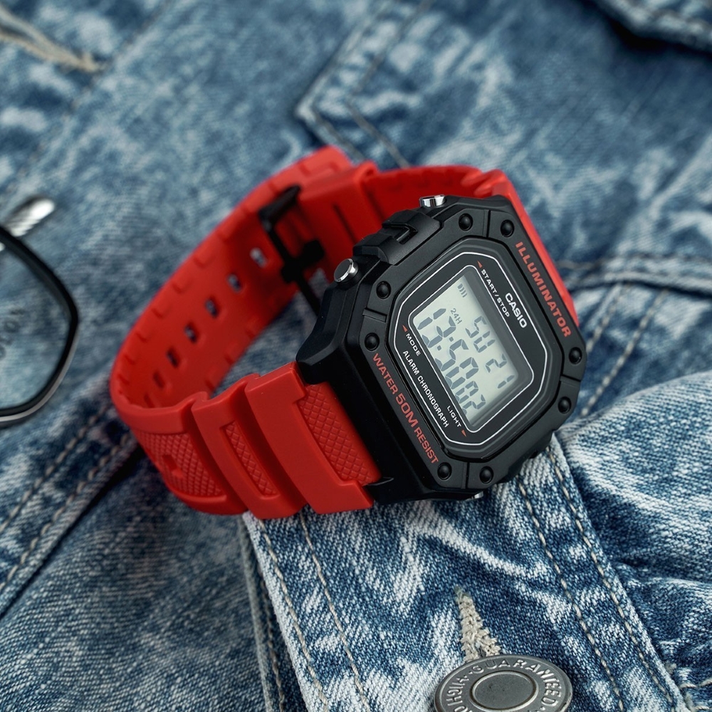 ساعت مچی مردانه و زنانه کاسیو Casio مدل W-218H-4BVDF - Image 3