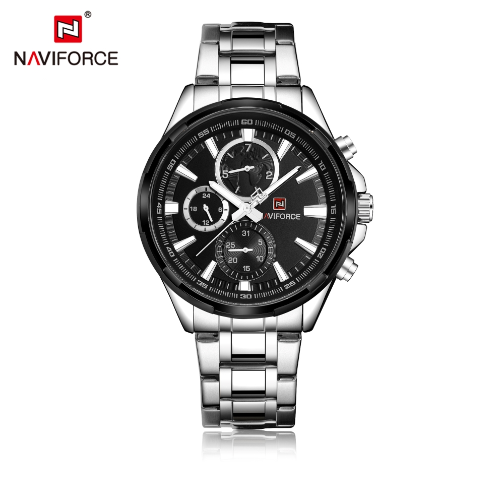 ساعت مچی مردانه نیوی فورس Naviforce مدل NF9089S S/B