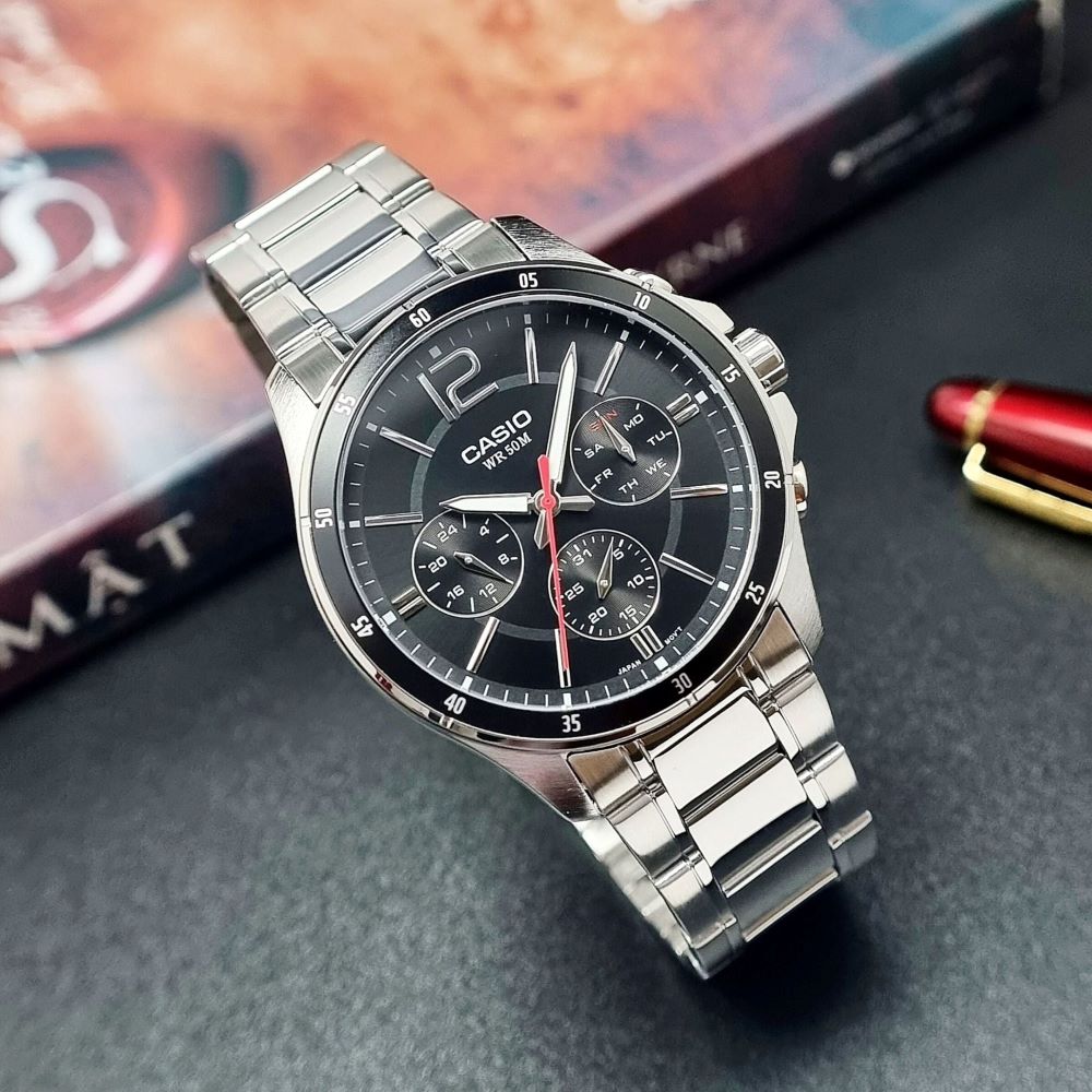 ساعت مچی اورجینال مردانه کاسیو Casio مدل MTP-1374D-1AV - Image 2