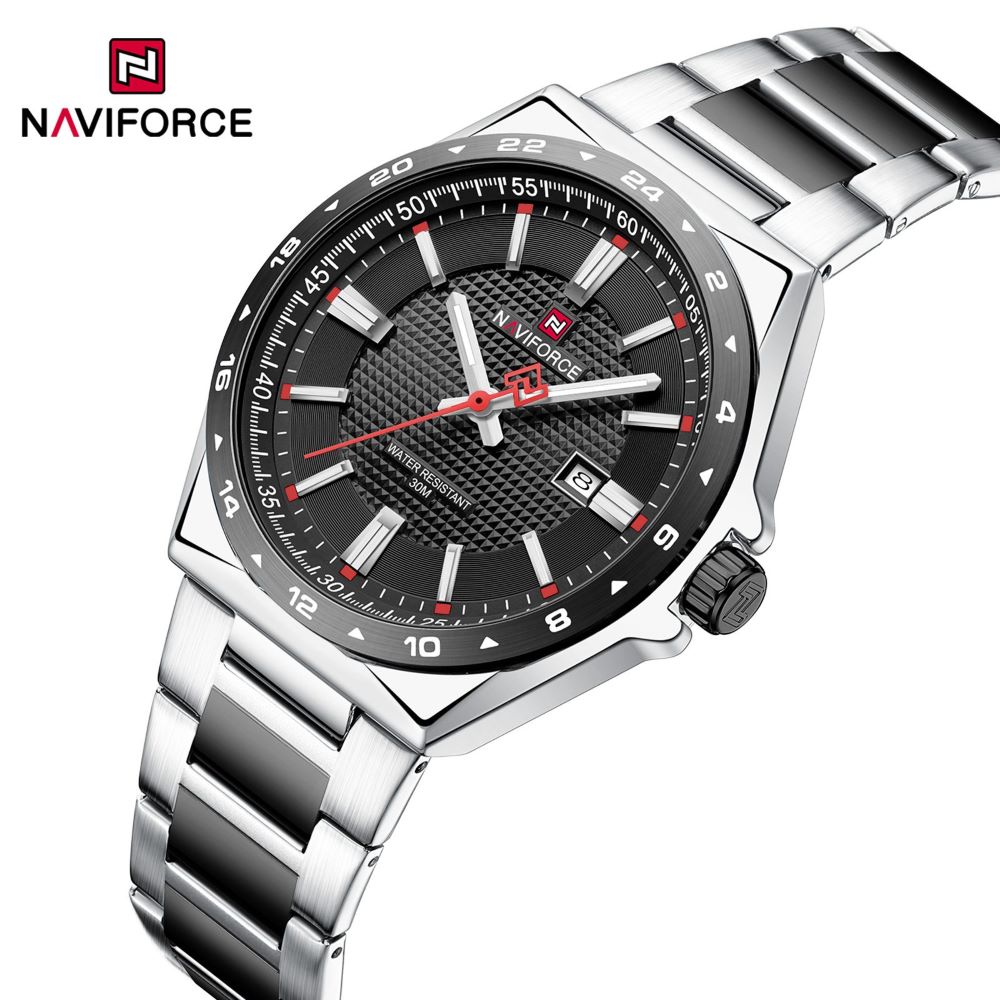 ساعت مچی مردانه نیوی فورس Naviforce مدل NF9266 S/B/B - Image 2