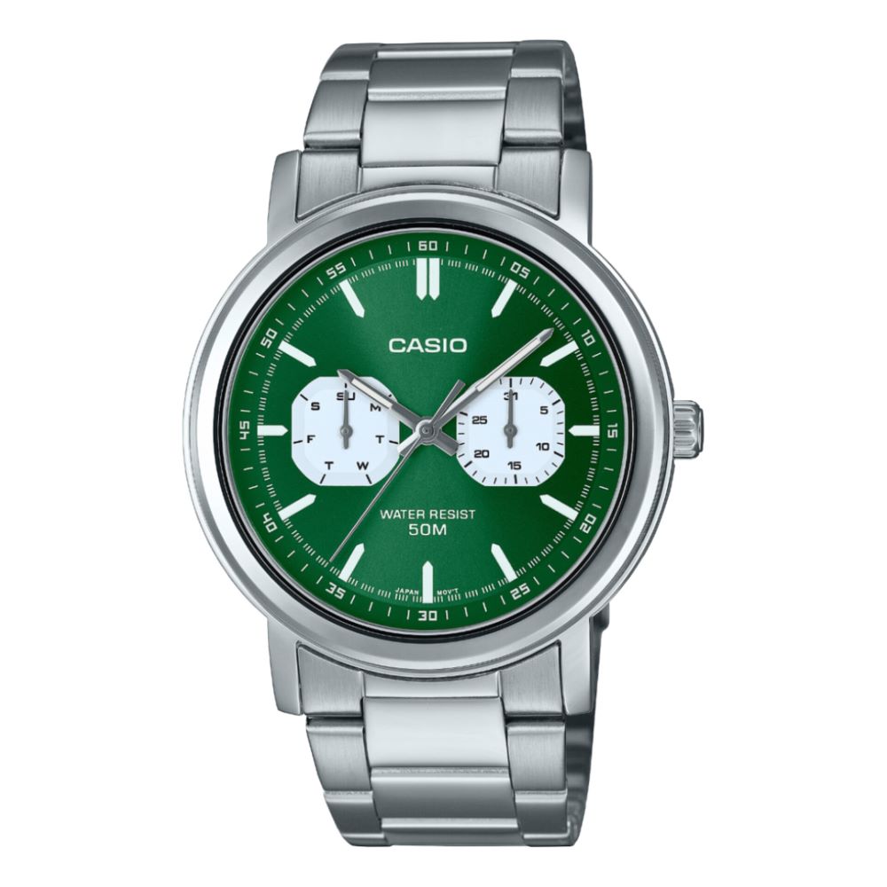ساعت مچی اورجینال مردانه کاسیو Casio مدل MTP-E335D-3E