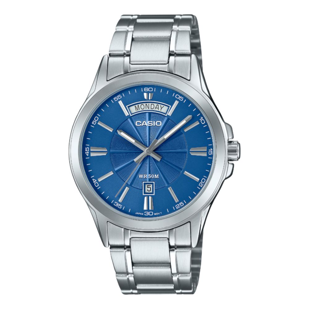 ساعت مچی اورجینال مردانه کاسیو Casio مدل MTP-E1381D-2A
