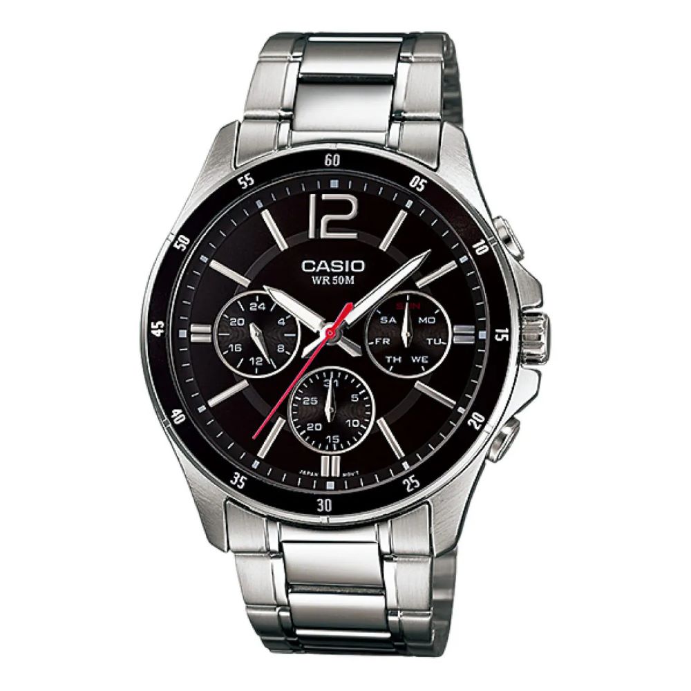 ساعت مچی اورجینال مردانه کاسیو Casio مدل MTP-1374D-1AV