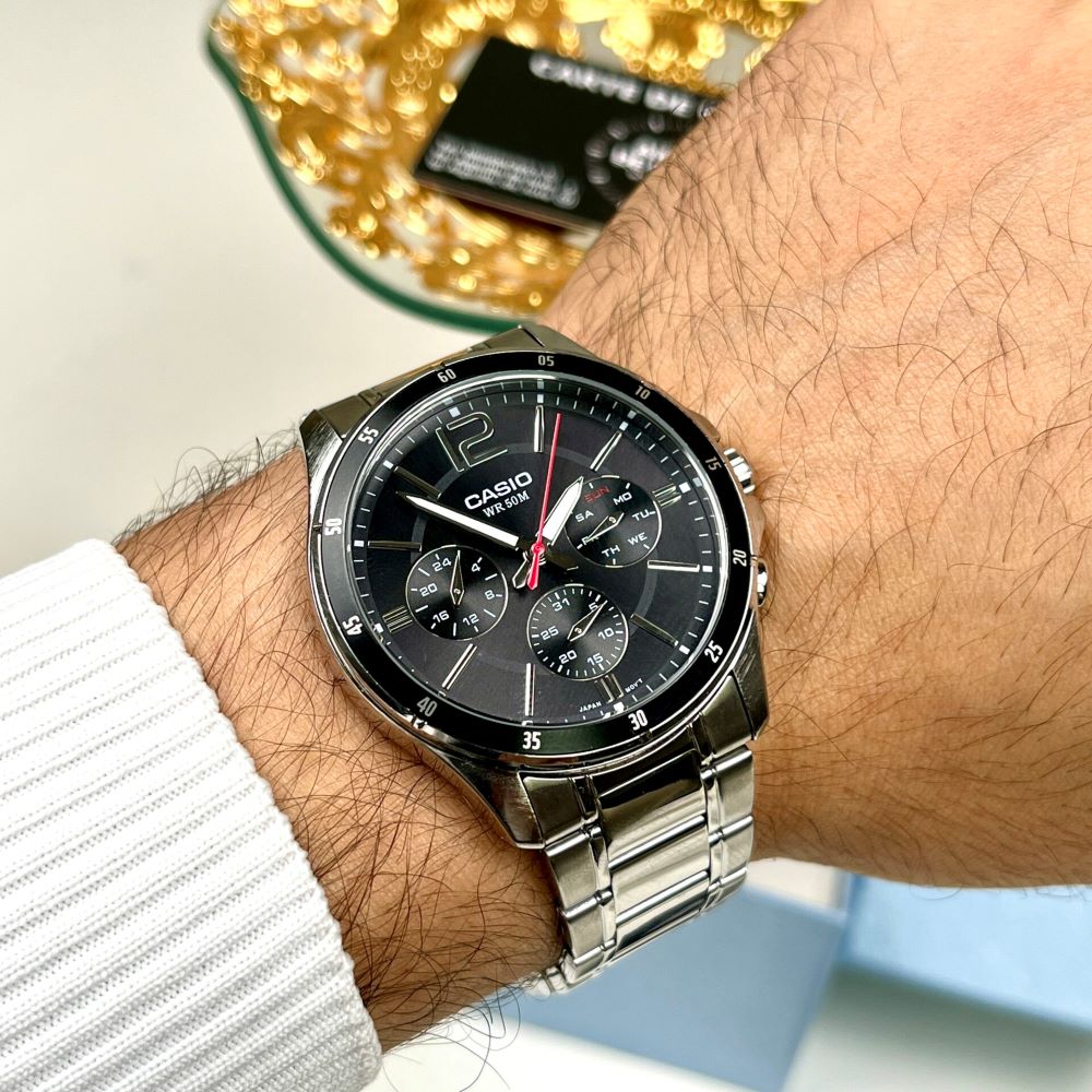 ساعت مچی اورجینال مردانه کاسیو Casio مدل MTP-1374D-1AV - Image 3